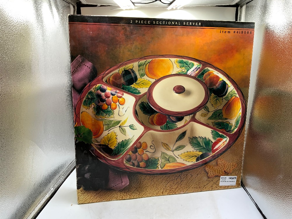 Clay Art 2pc Sectional Server