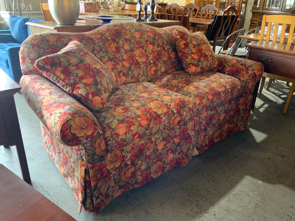 G.R Laine Floral Loveseat