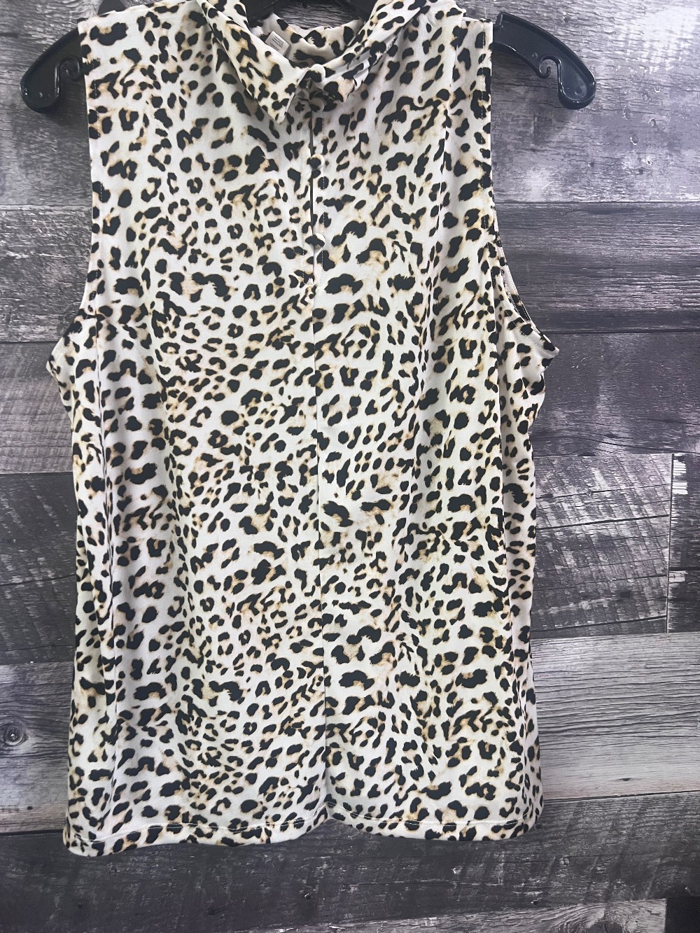 Banana Republc Leopard Sleevless Top