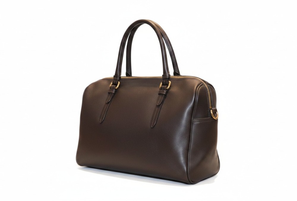 Coach Black Leather Top Handle Crossbody