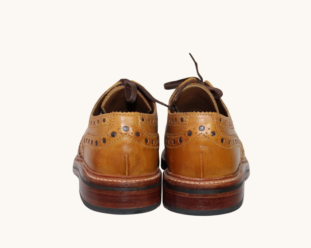 Grenson Stanley Brogue Chaussures Wingtip Oxford (Sz 9.5)