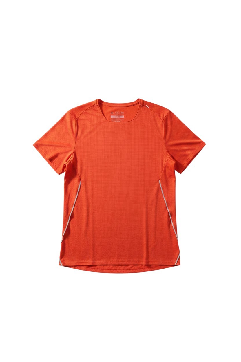 Lululemon Fast & Free Orange Short Sleeve sz XL