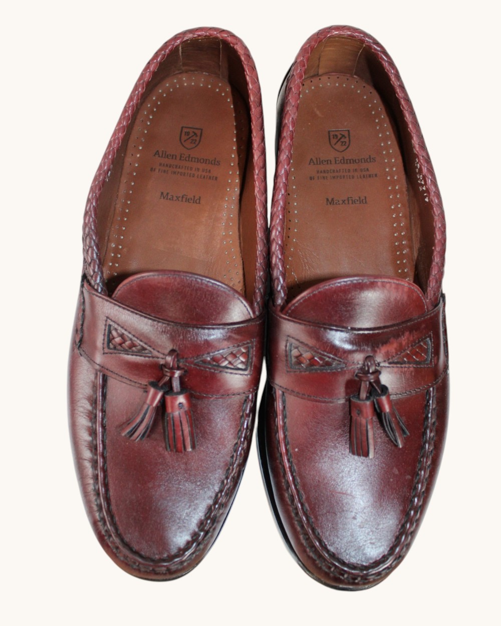 Allen Edmonds Maxfield Maroon Loafer (Sz 12)