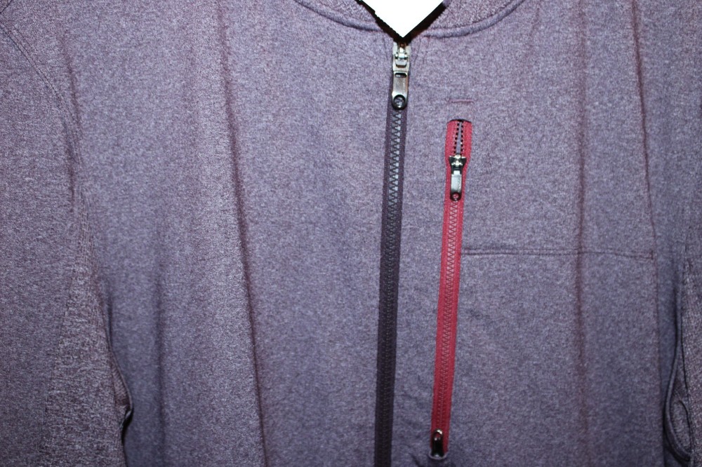 Lululemon Maroon Full Zip Track Jacket sz XL