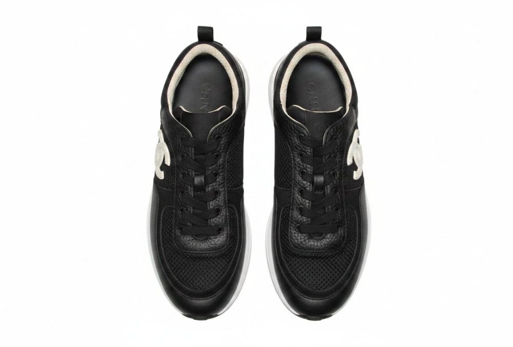Chanel Classic Black Sneaker (Sz 39)