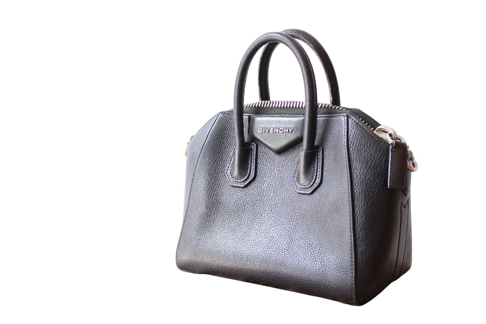 Givenchy Antigona Mini Black Grained Leather