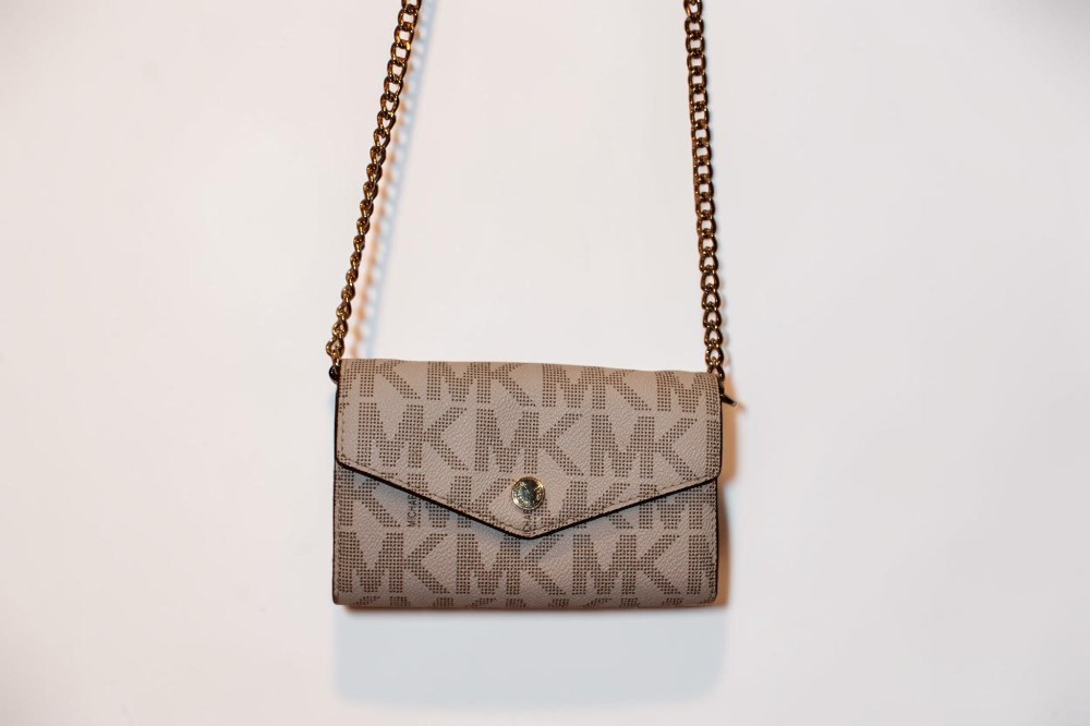 Michael Kors Small Logo Envelope Crossbody Cream bag
