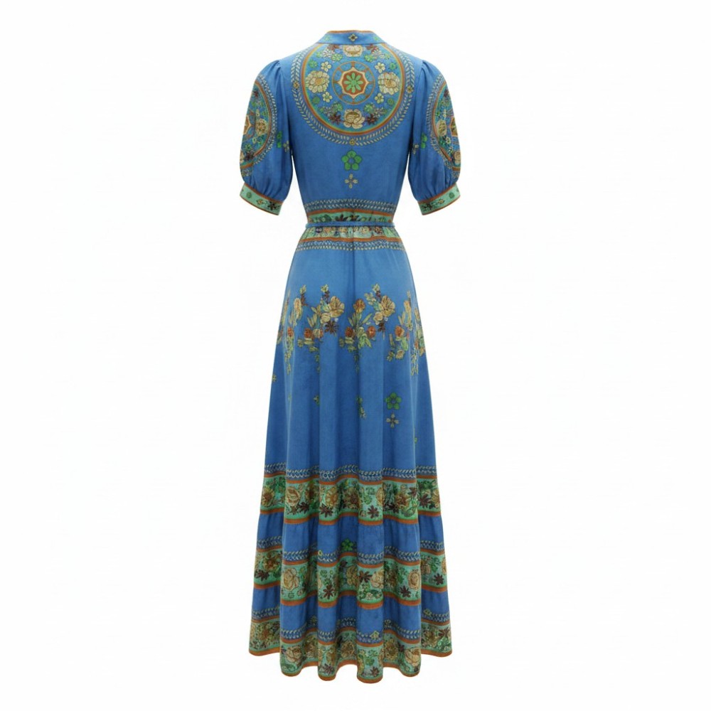 Alemais Linda Tiered Midi Dress Sz 4