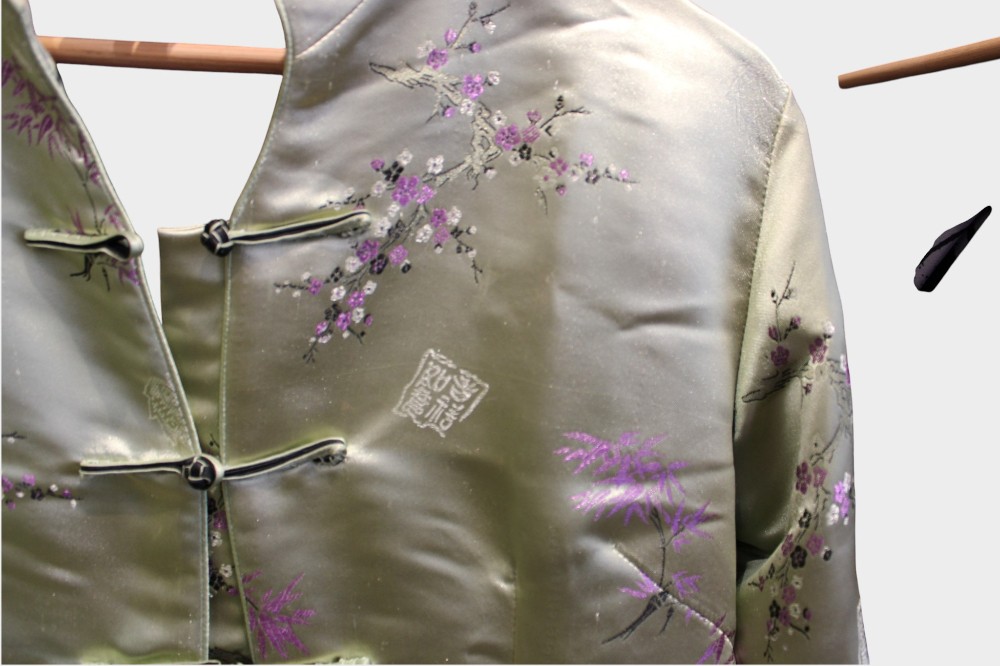Oriental Green Floral Jacket sz S