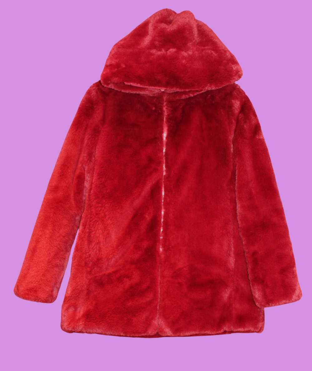 Save the Duck Reversible Puffer/Faux Fur Coat (Sz M)