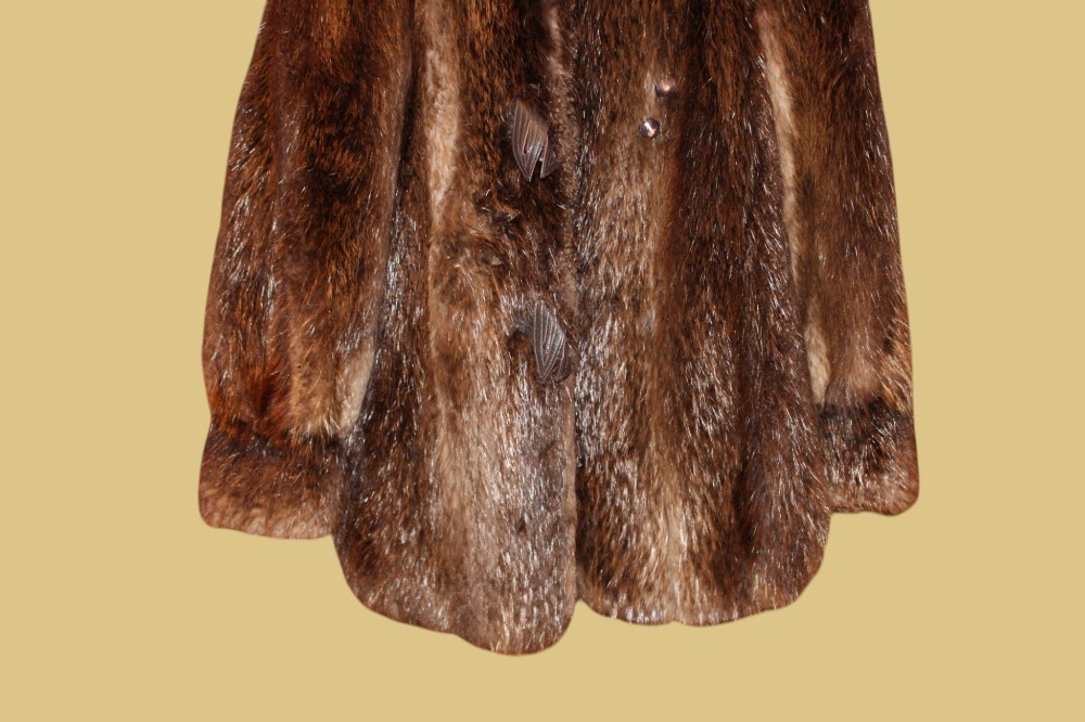 Evans Natural Beaver Fur (Sz S)