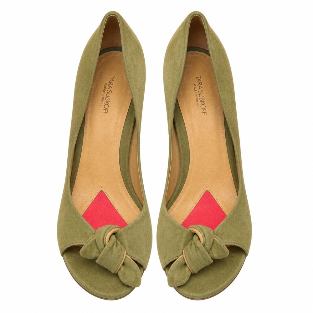 Tara Subkoff Suede East Spirit Heels (Sz 8.5)
