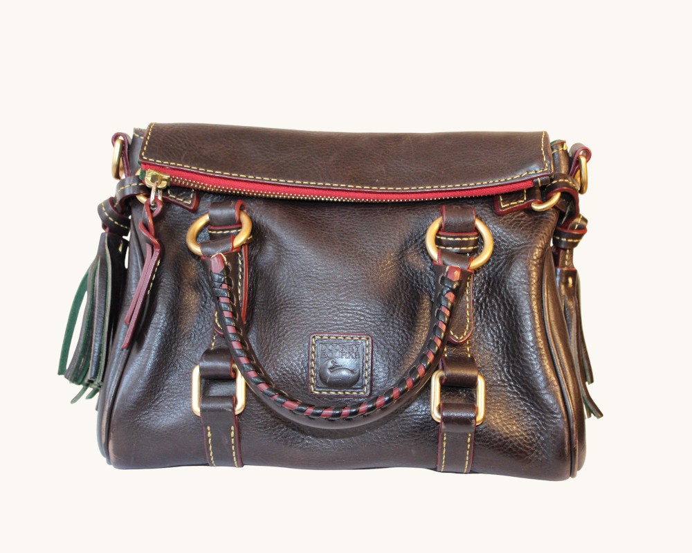 Dooney & Bourke Marine Medium Florentine Leather Satchel