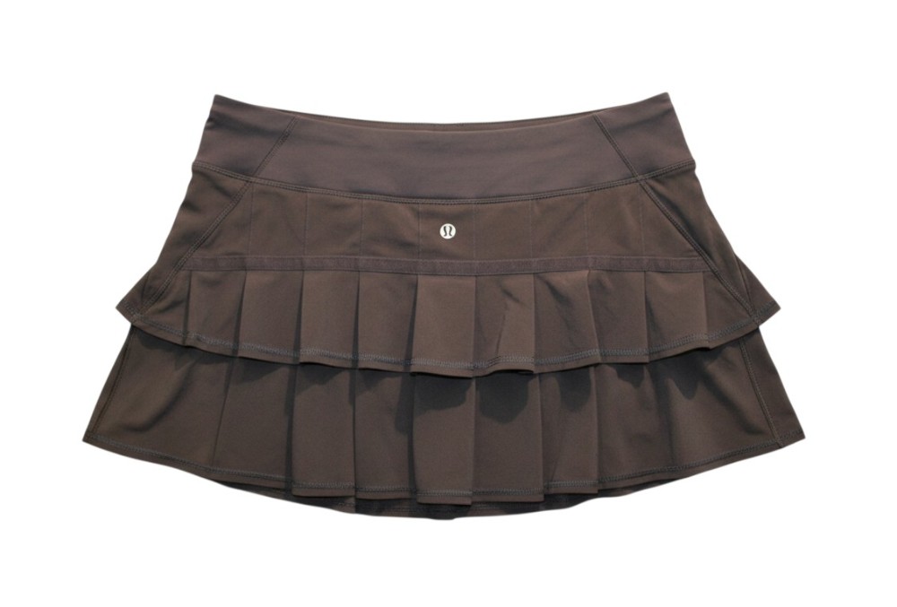 Lululemon Black Ruffle Skirt sz M