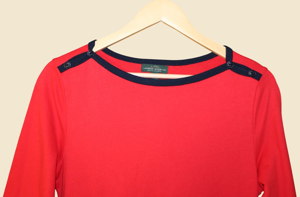 NWT Ralph Lauren Drop Waist Dress (Sz M)