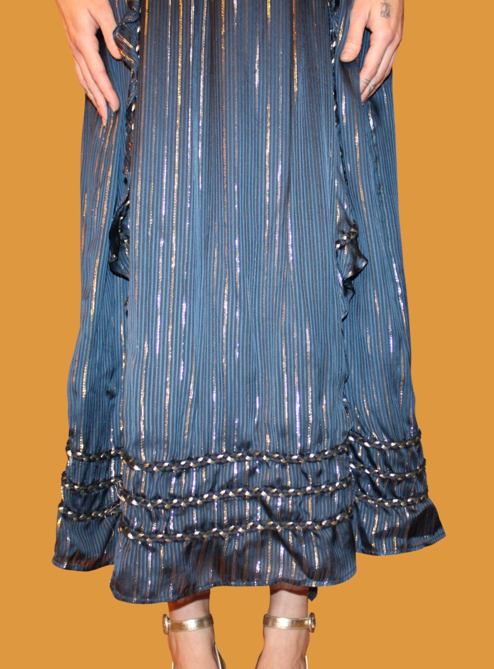 NWT Misa Los Angeles Jayde Dress w. Side Cut Outs (Sz XS)