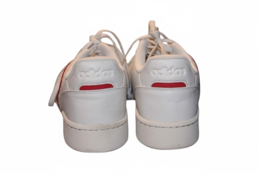 Adidas Roguera White w Red Pinstripe (Sz 10)