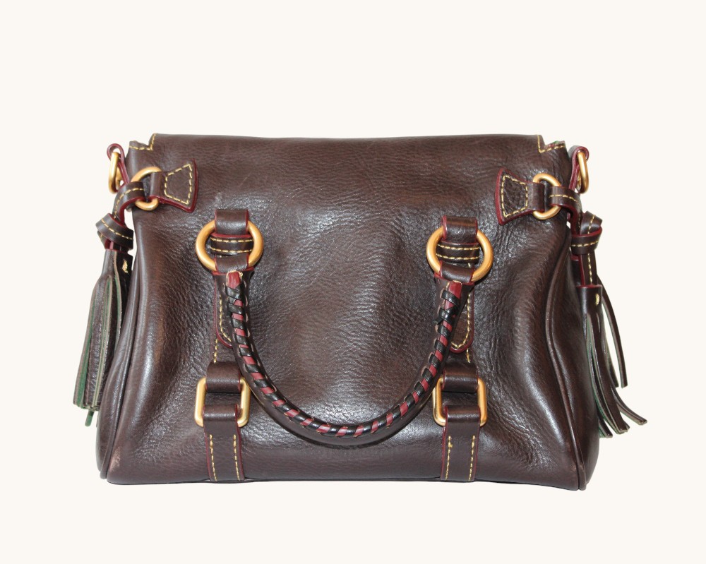 Dooney & Bourke Marine Medium Florentine Leather Satchel