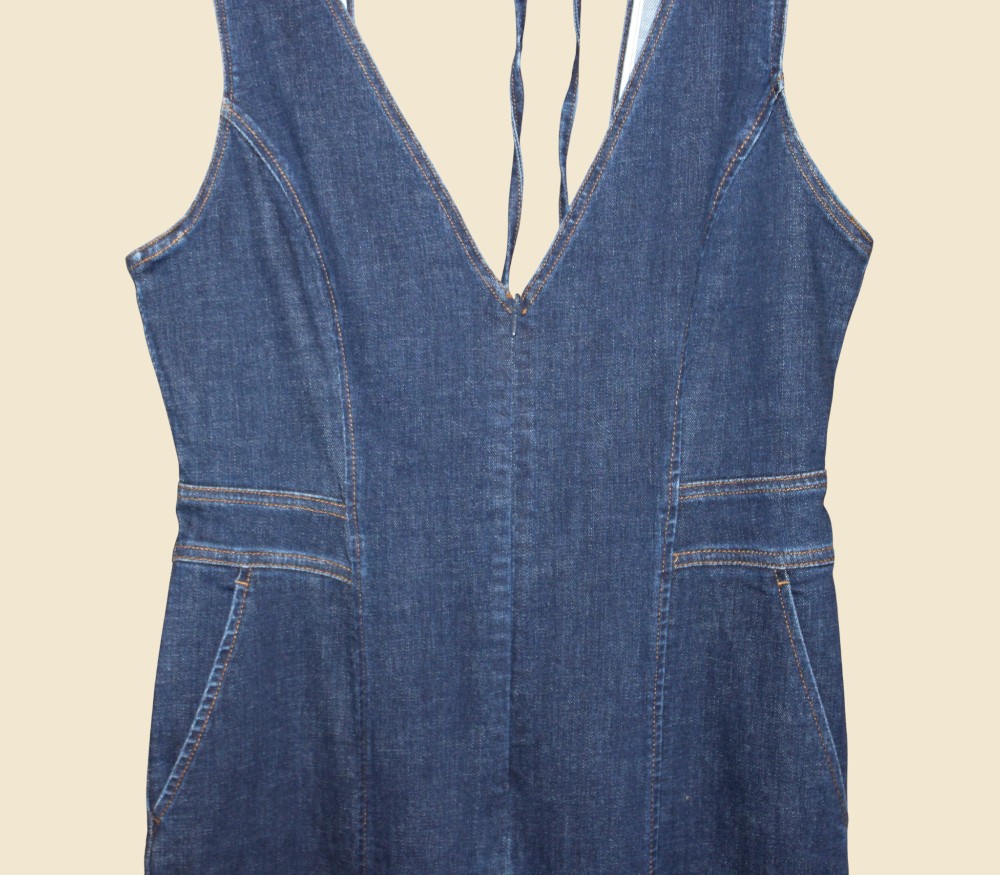 Pilcro Denim Jumpsuit (Sz 8)