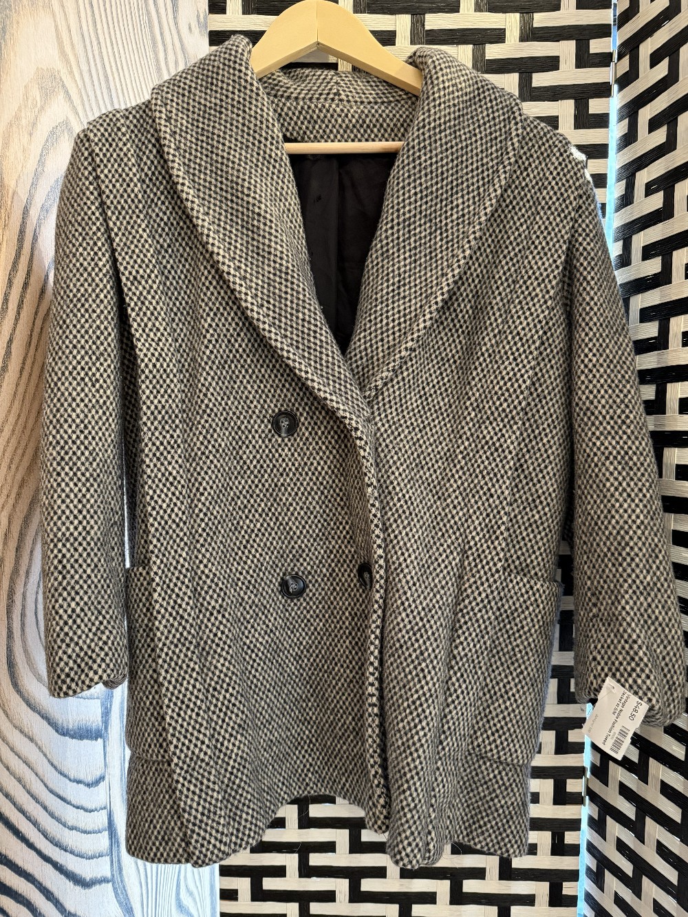 Vintage Noble Fashion Tweed Jacket sz S/M
