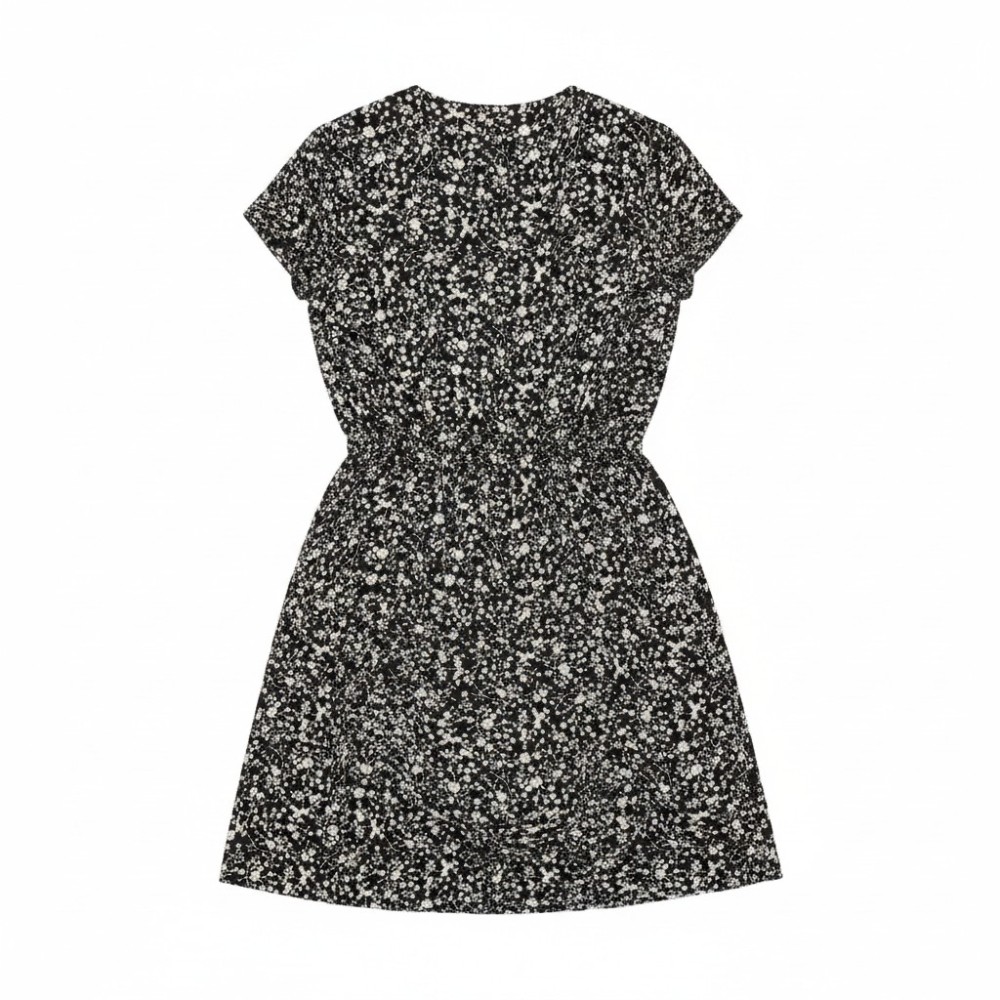 J Crew Mercantile Black Floral Dress (Sz S)