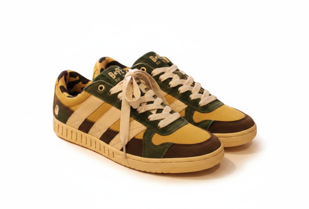 Adidas A Bathing Ape Lawsuit N Bape 1st Camo Low Suit (Sz 12)