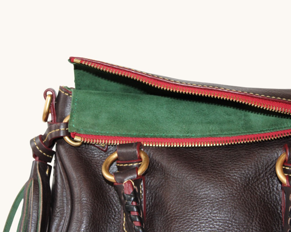 Dooney & Bourke Marine Medium Florentine Leather Satchel