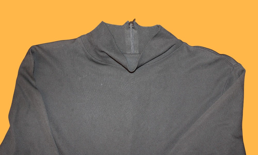 Anni Kuan Black Mock Tunic (Sz M)