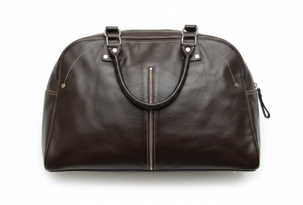 Longchamp Brown Leather Shoulder Bag