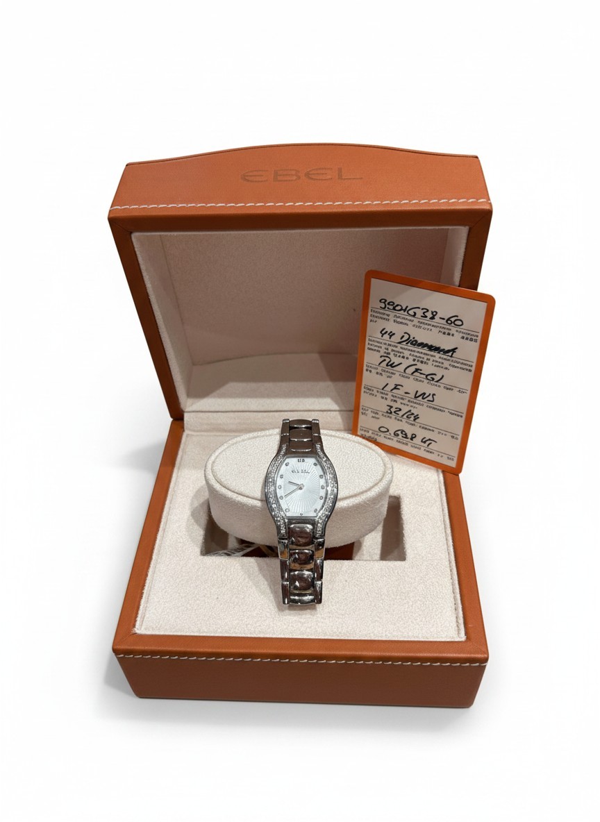 Ebel 9901G38-60  Beluga Side Diamonds Quartz