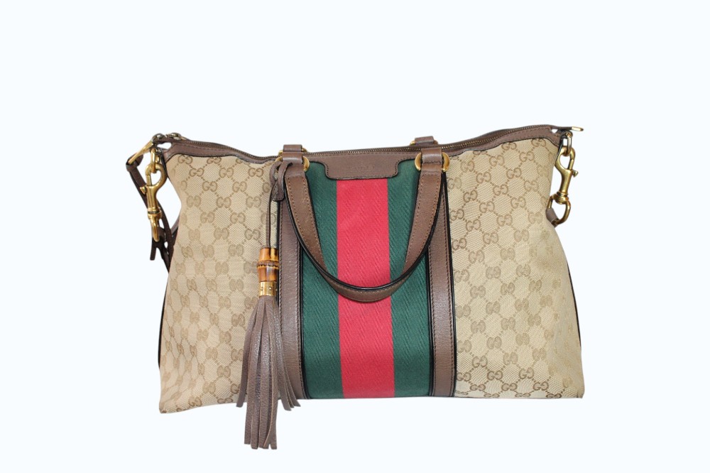 Gucci Raina Top Handle Bag w Shoulder Strap