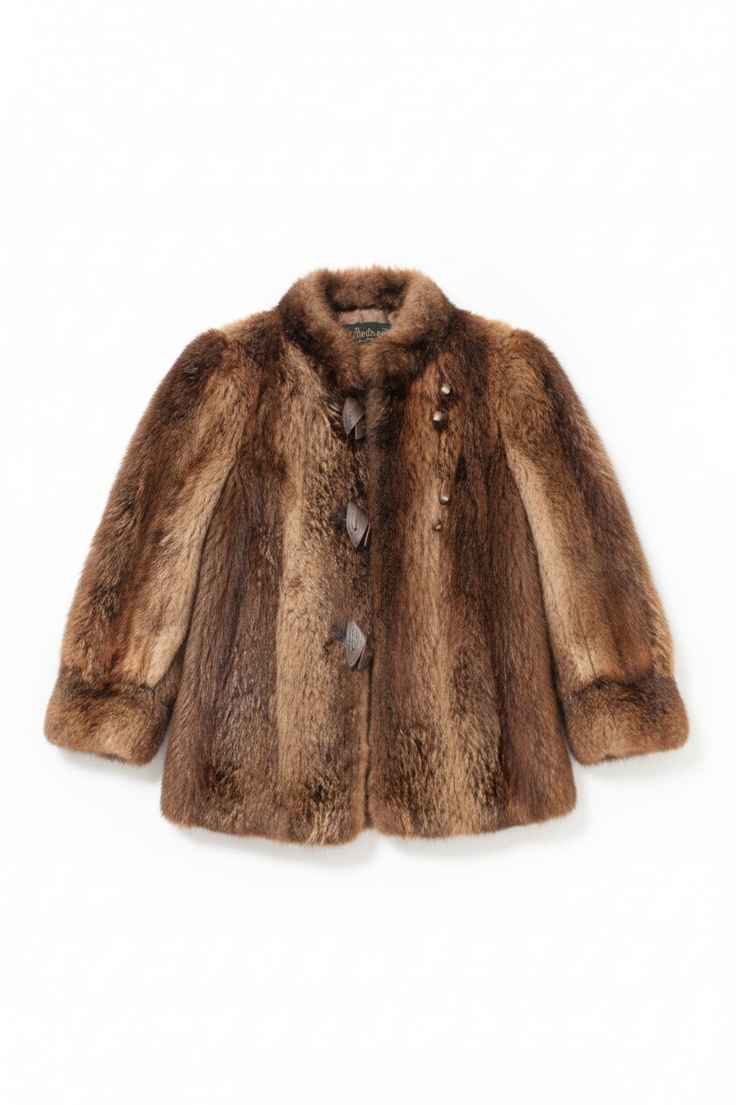 Evans Natural Beaver Fur (Sz S)