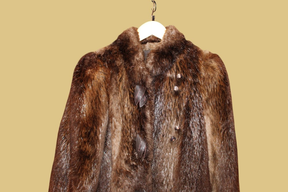 Evans Natural Beaver Fur (Sz S)