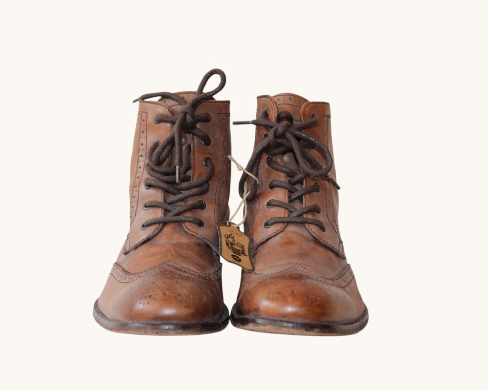 H by Hudson Wingtip Boot (Sz 44)