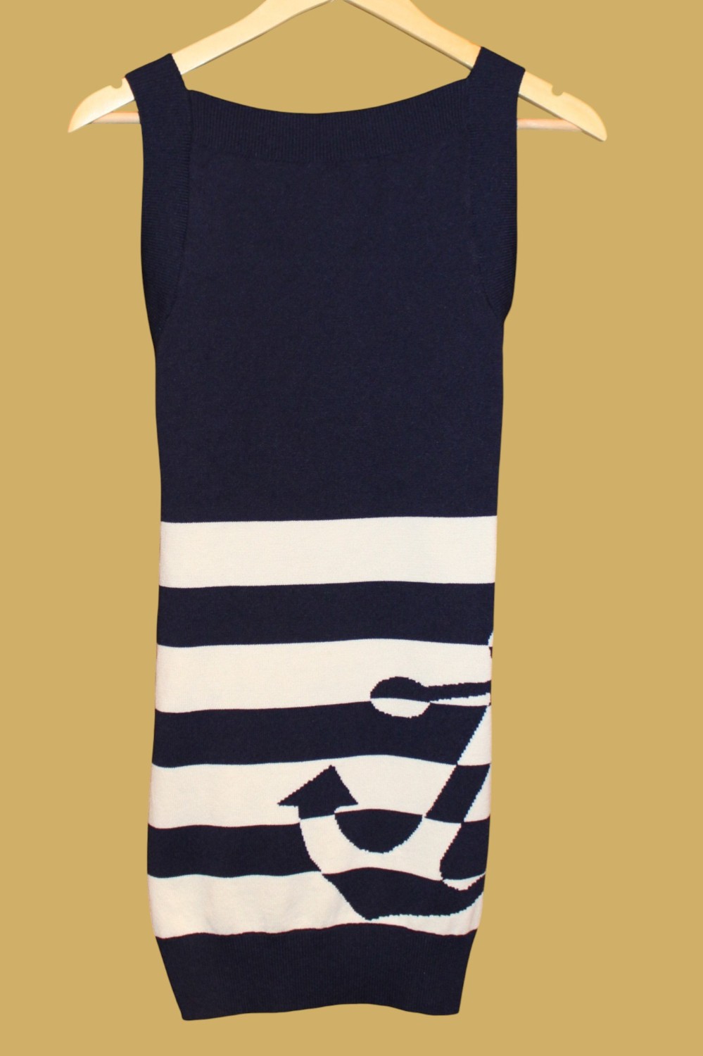 Anthropologie Anchor Knit Tank Dress (Sz S)