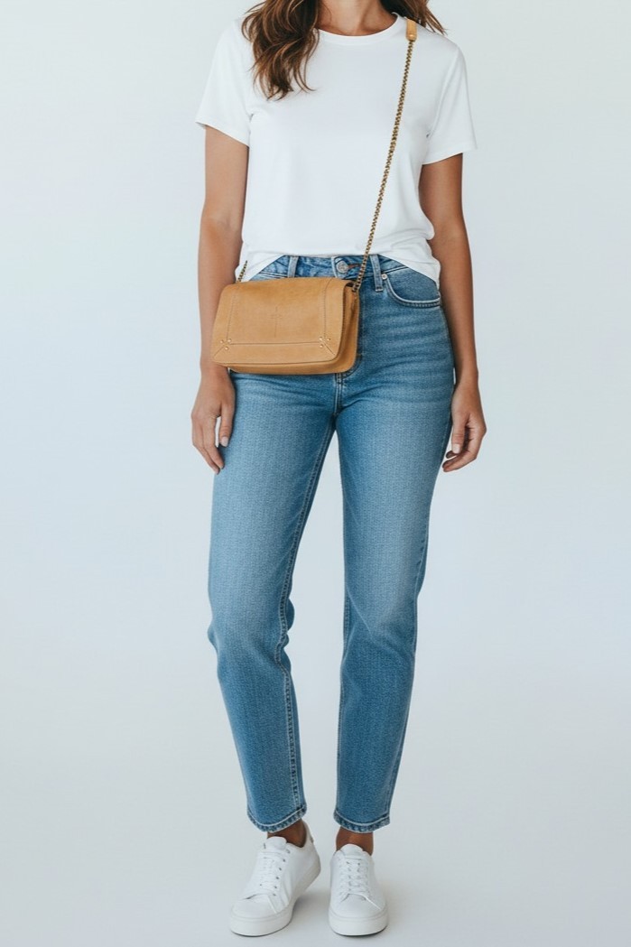 Jerome Dreyfus Bobi Leather Crossbody