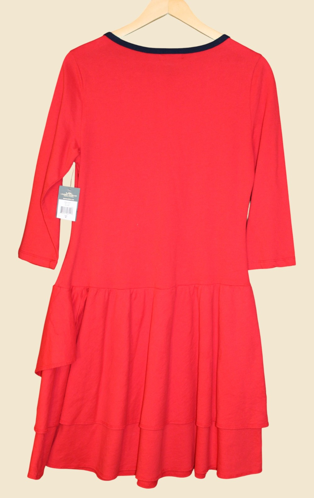 NWT Ralph Lauren Drop Waist Dress (Sz M)