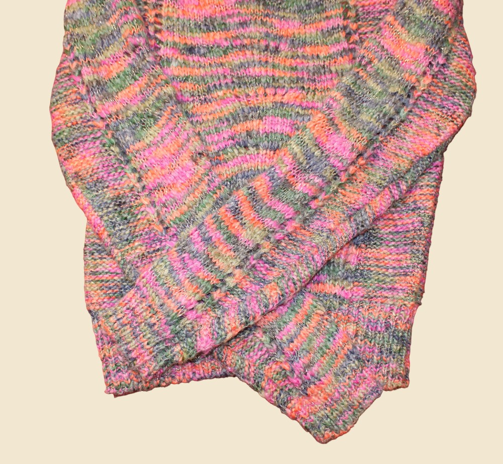 Democracy Colorful Sweater (Sz XS)