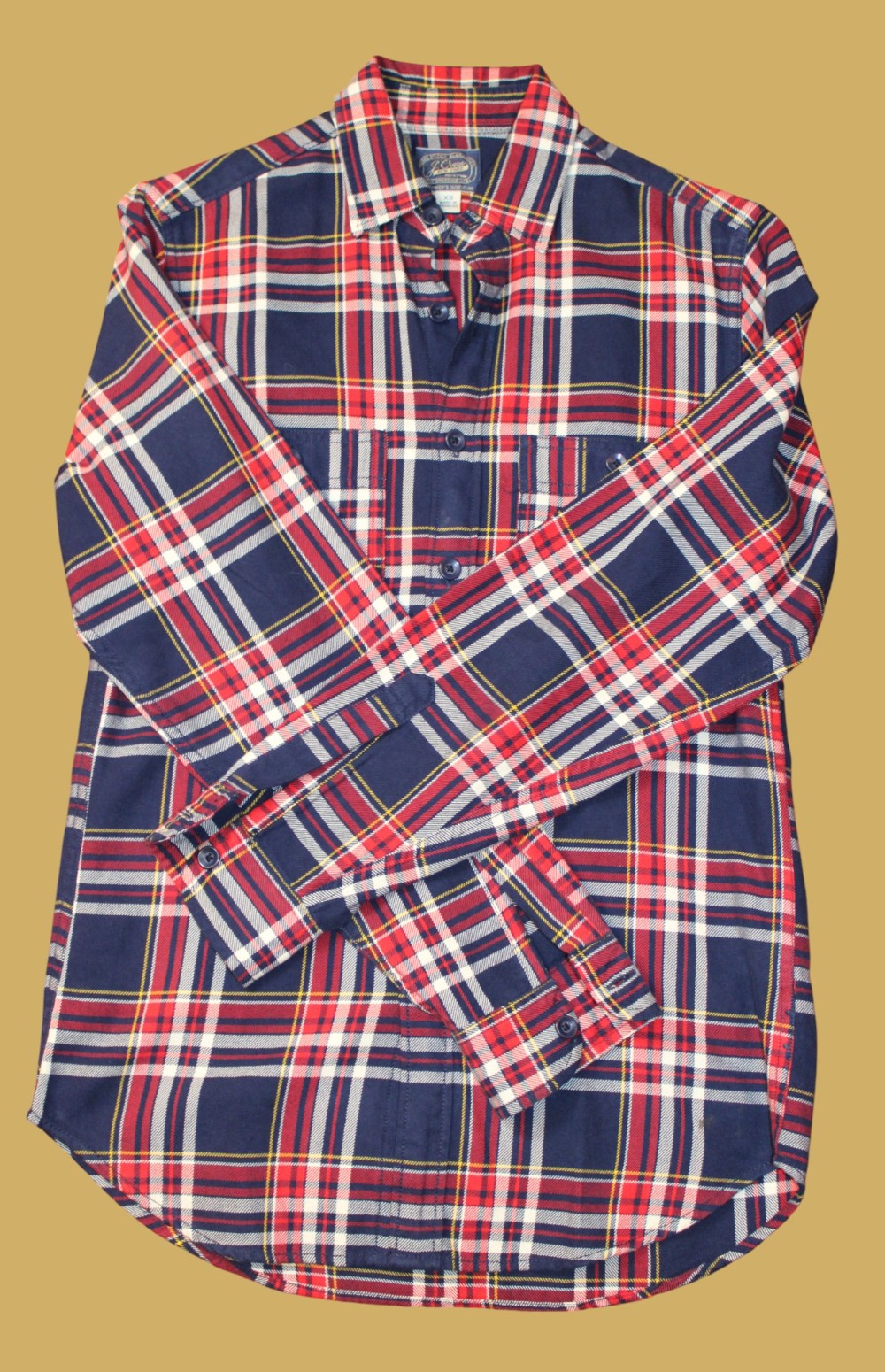 JCrew Mens Blue Buttondown (Sz XS)