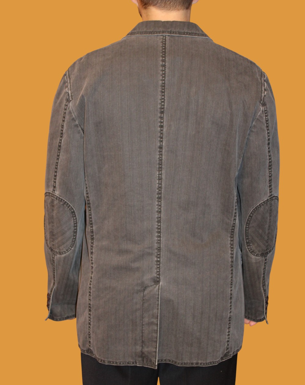 I.N.C. Grey Denim Blazer (Sz L)