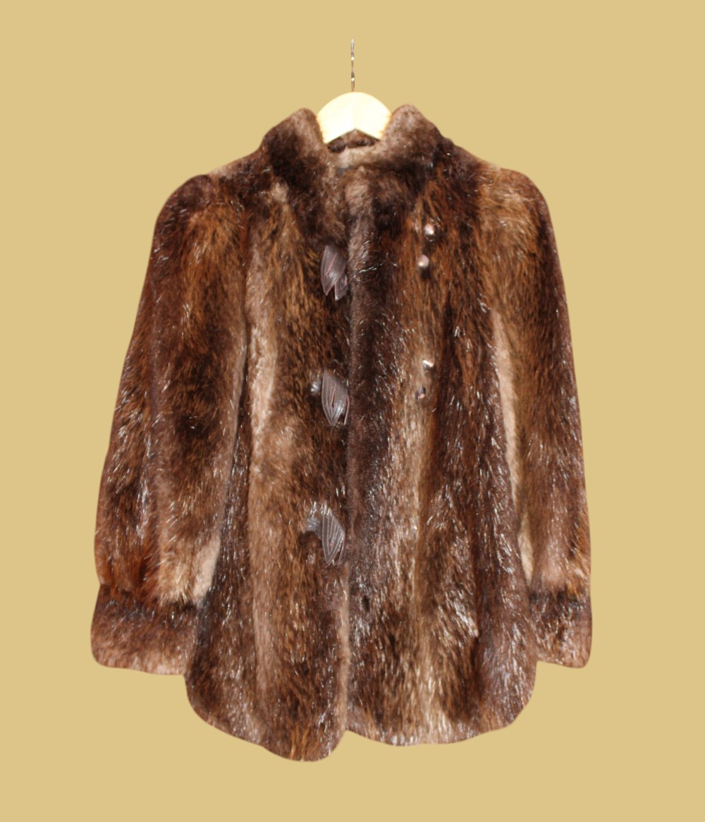 Evans Natural Beaver Fur (Sz S)