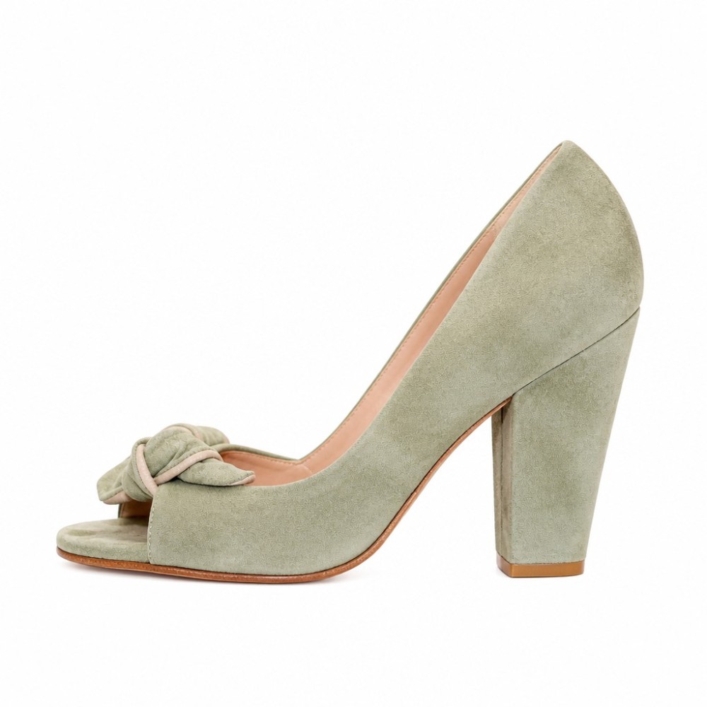 Tara Subkoff Suede East Spirit Heels (Sz 8.5)