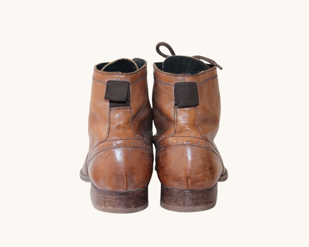 H by Hudson Wingtip Boot (Sz 44)