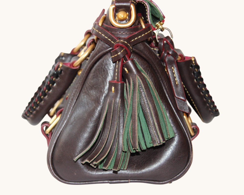 Dooney & Bourke Marine Medium Florentine Leather Satchel