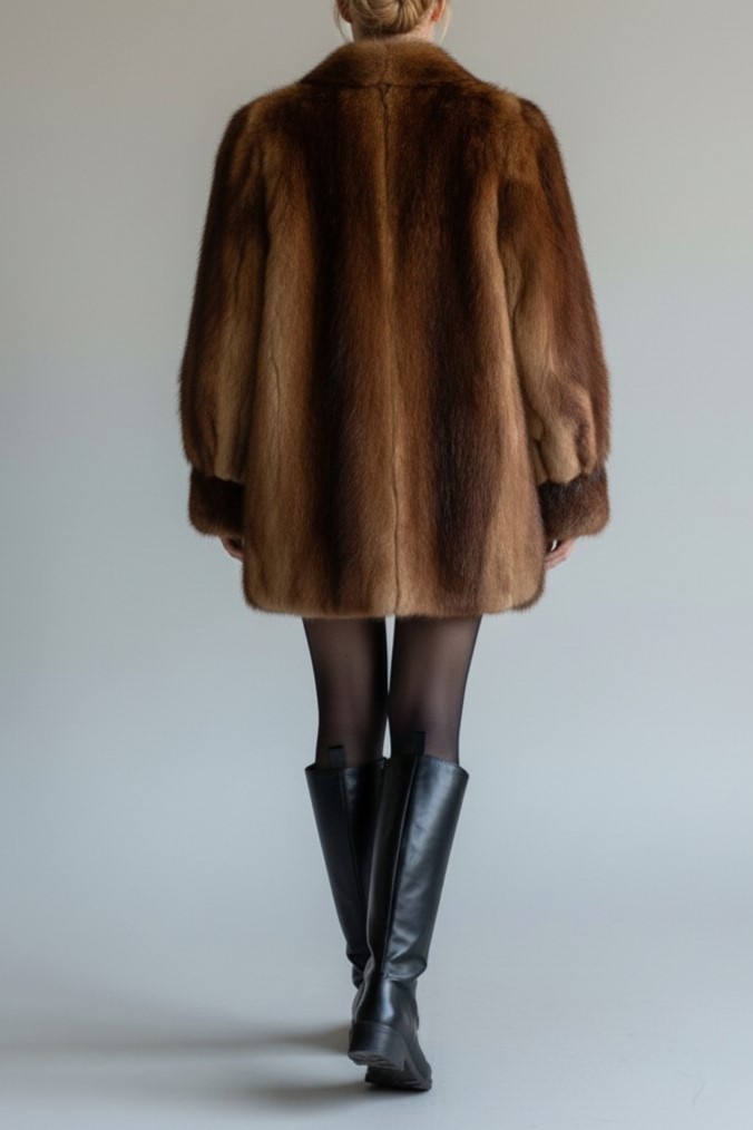 Evans Natural Beaver Fur (Sz S)