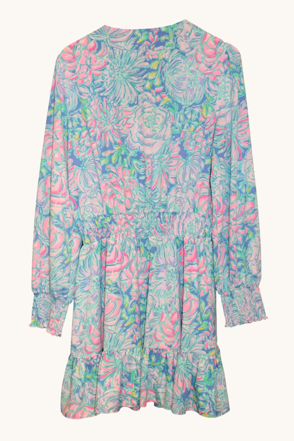 Lilly Pulitzer Cristiana Long Sleeve Stretch Dress (Sz 16)