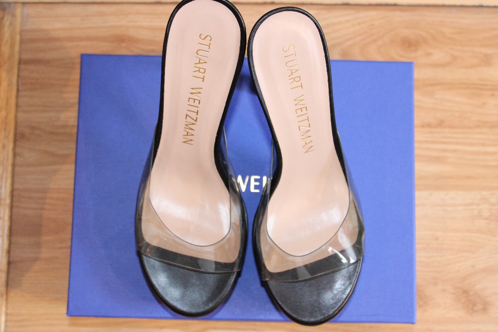 Stuart Weitzman Tia Hollywood Platform Stilettos