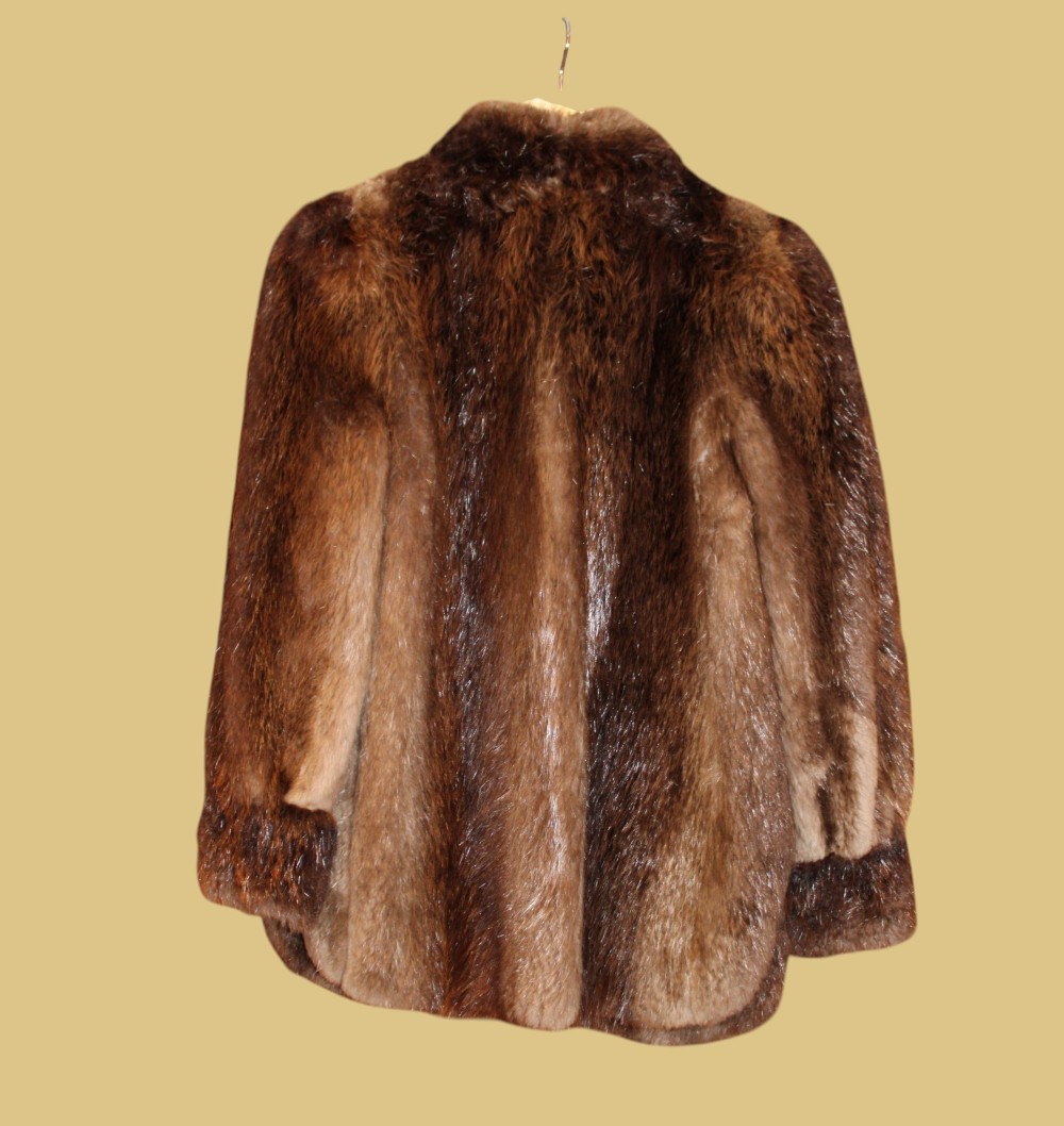Evans Natural Beaver Fur (Sz S)