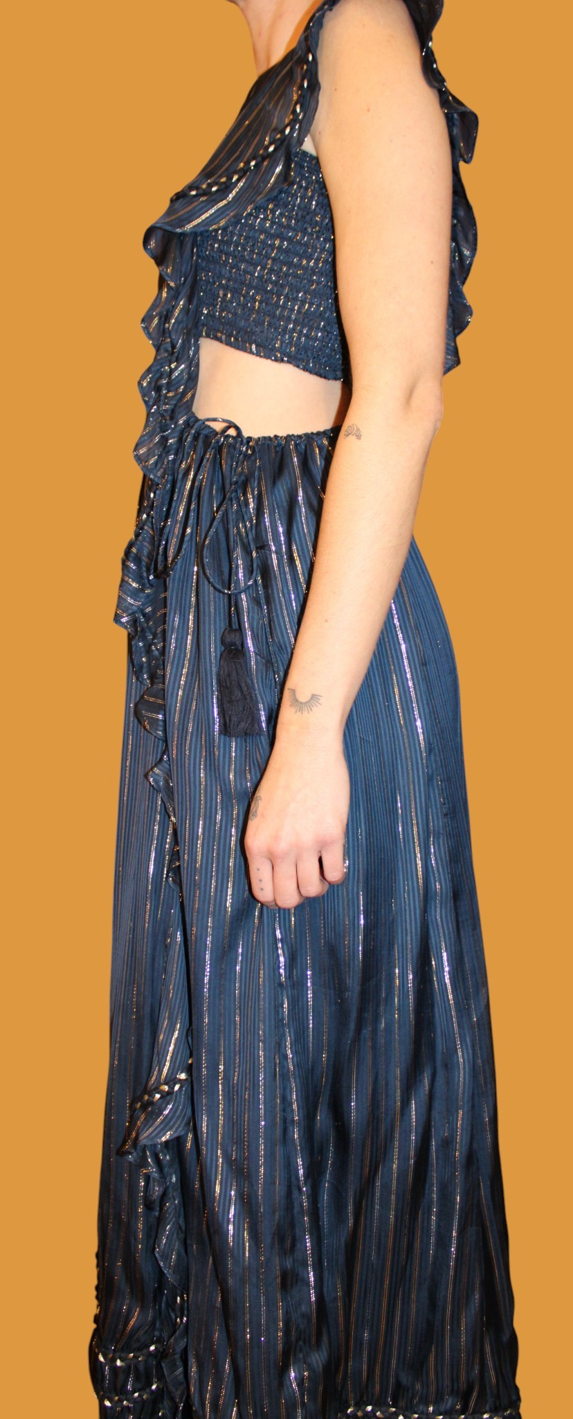 NWT Misa Los Angeles Jayde Dress w. Side Cut Outs (Sz XS)