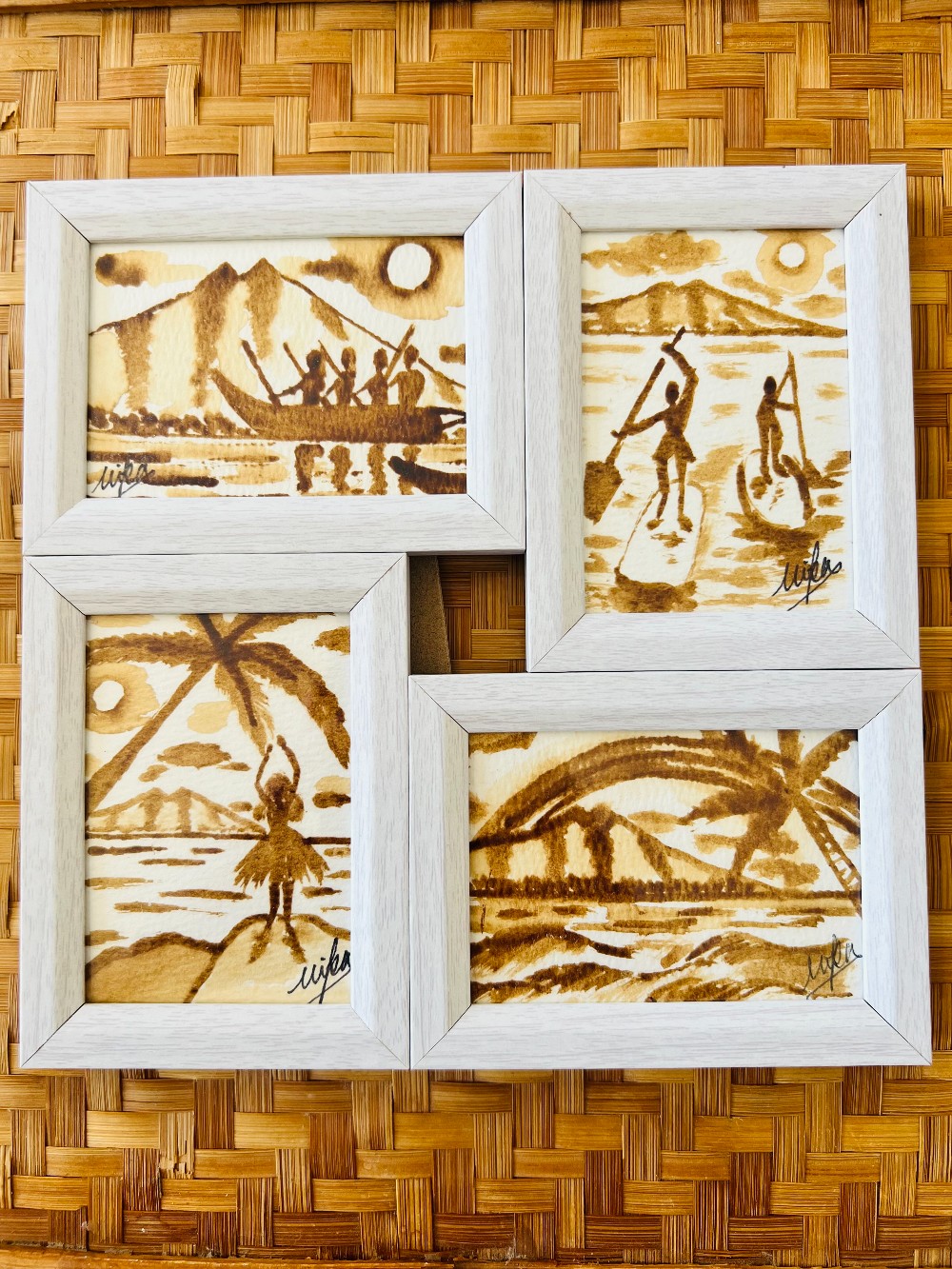 Kona Coffee Art Original Cluster Minis - 2